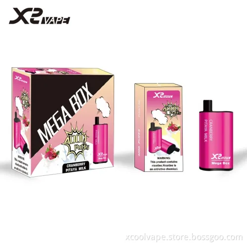 Us Wholesale Vape Pen E-cigarette 4000 Puffs